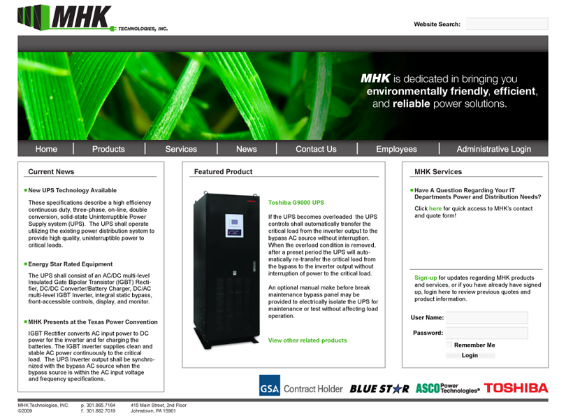 MHK Web Page
